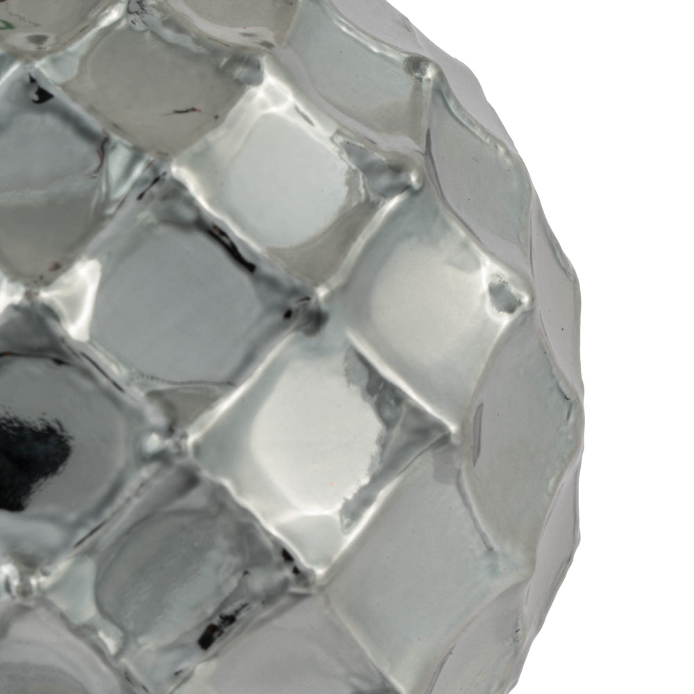 Vickerman 4.75" Limestone Shiny Diamond Bauble 4Bg
