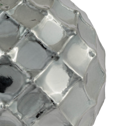 Vickerman 4.75" Limestone Shiny Diamond Bauble 4Bg