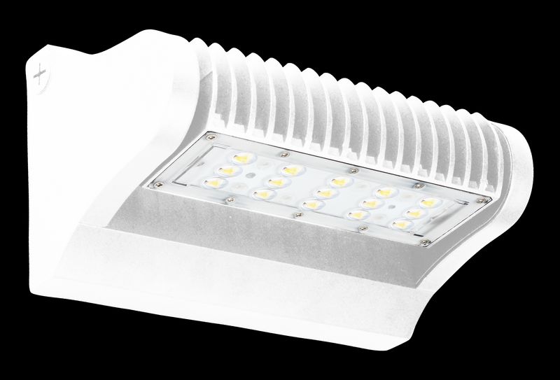 Westgate LED Rotatable Wall Packs, 120-277V, Outdoor Lighting, 40W, 5400 Lumens, 5000K, White Finish