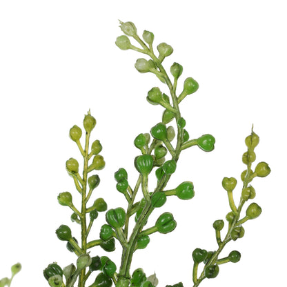 Vickerman 12.5" Artificial Green Eucalyptus Bush Spray.