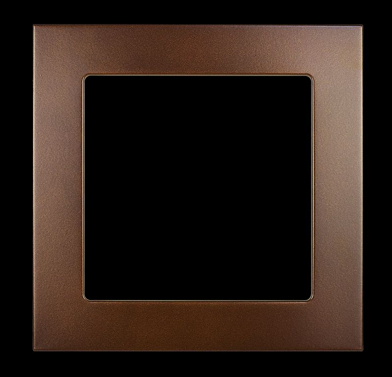 Westgate 6 Inch Square Trim For SSL6 Series. Oil-Rubbed Bronze, Residential Lighting, Oil-Rubbed Bronze Finish