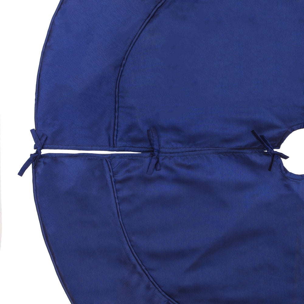 Vickerman 54" Navy Colorway Christmas Tree skirt