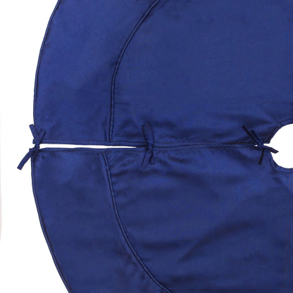 Vickerman 54" Navy Colorway Christmas Tree skirt