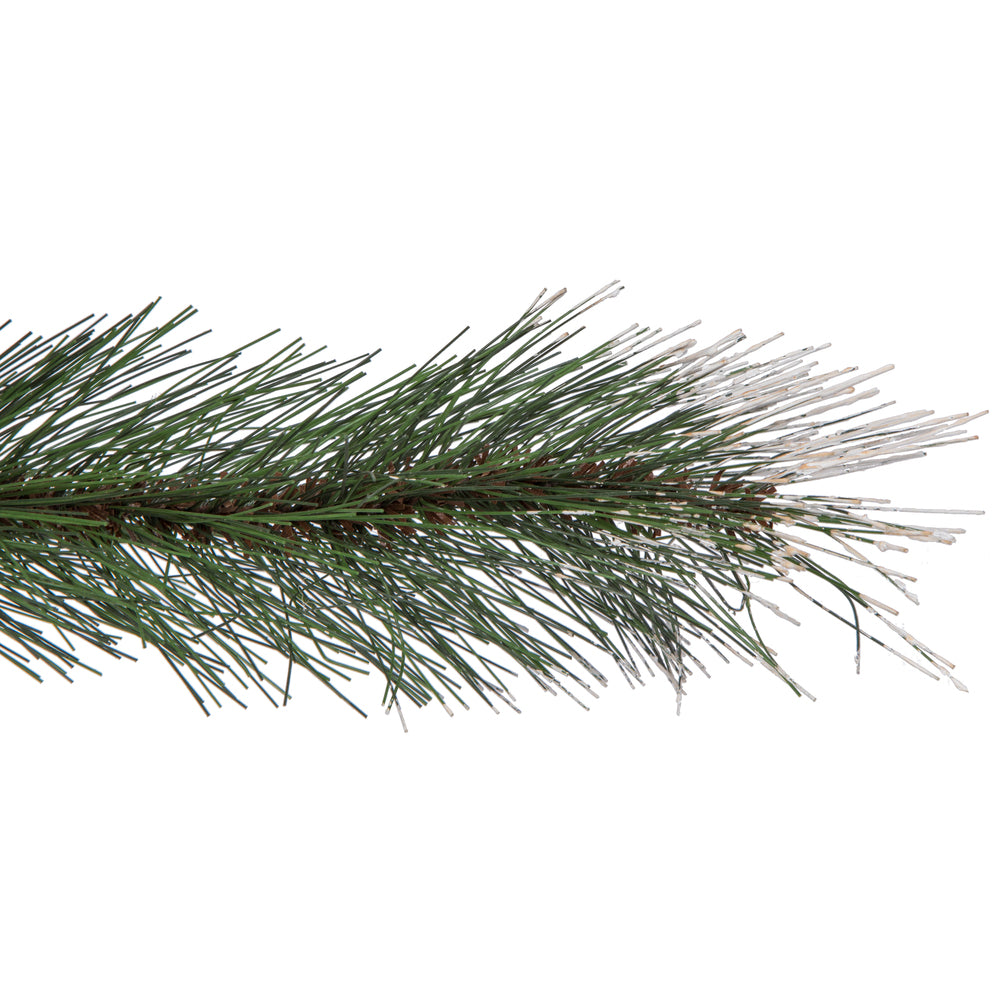 Vickerman 2' Snow Tipped Mixed Pine Artificial Christmas Tree Unlit