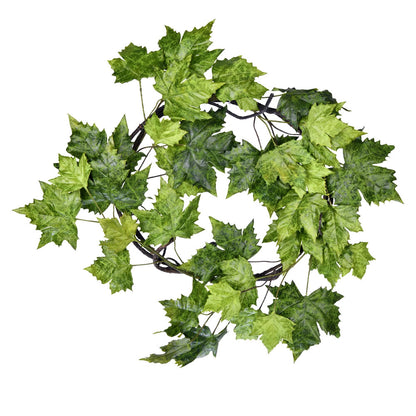 Vickerman 30" Artificial Green Plantanus Wreath.