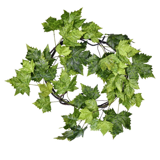 Vickerman 30" Artificial Green Plantanus Wreath.