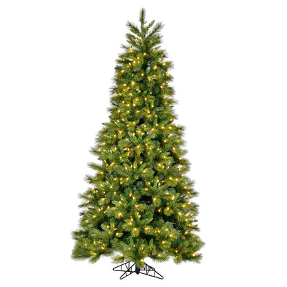 Vickerman 6.5' x 40" Brighton Pine Artificial Christmas Tree with Warm White Dura-lit LED Lights