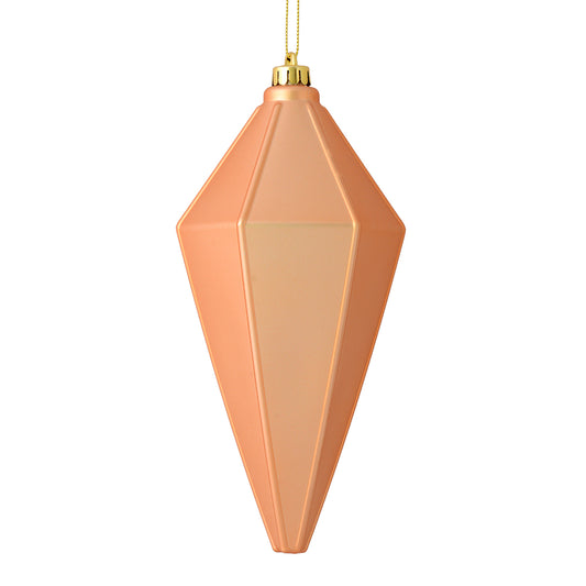 Vickerman 7" Café Latte Matte Lantern Christmas Ornament 4 per Bag