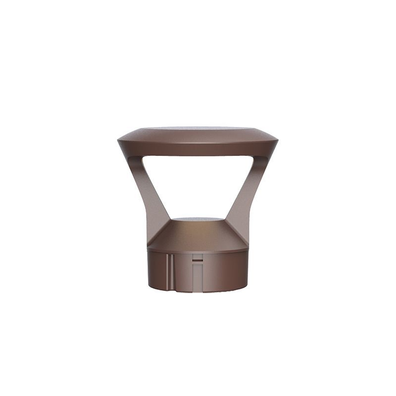 Westgate G2 Bollard Head Model 118 Select 24/19/14W 30/40/50K, Br, Outdoor Lighting, 14W/19W/24W, 125 Lumens/W, 30K/40K/50K, Bronze Finish, 0-10V