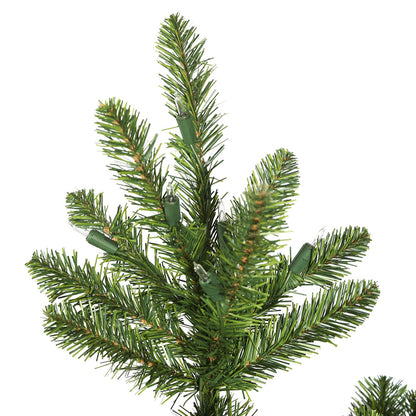 Vickerman 10' x 61" Nampa Pine Artificial Christmas Tree Featuring 3524 PVC Tips Metal Stand is included