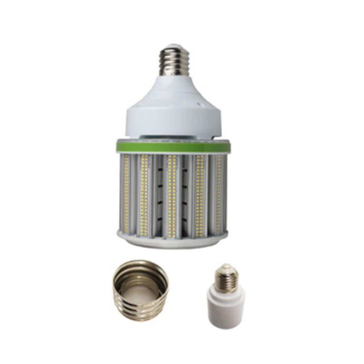 Westgate Enlarges E26 (Medium Base) Bulb To Be Used In E39 (Mogul Base) Socket, Industrial Lighting, White Finish