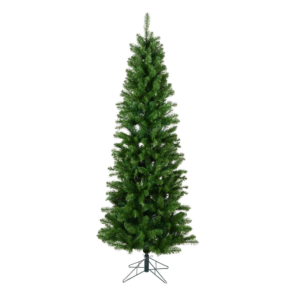Vickerman 7.5' Salem Pencil Pine Artificial Christmas Tree Unlit