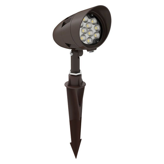 Westgate X-Gen Bullet 12V 6W 30K 60-Degree, Bronze, Outdoor Lighting, 6W, 700 Lumens, 3000K, Bronze Finish