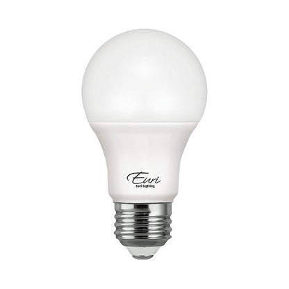Euri Lighting EA19-6150-4 Econ LED 60-Watt Equivalent A19 Lamp E26 Base Non-Dimmable - 5000K - 4 Pack