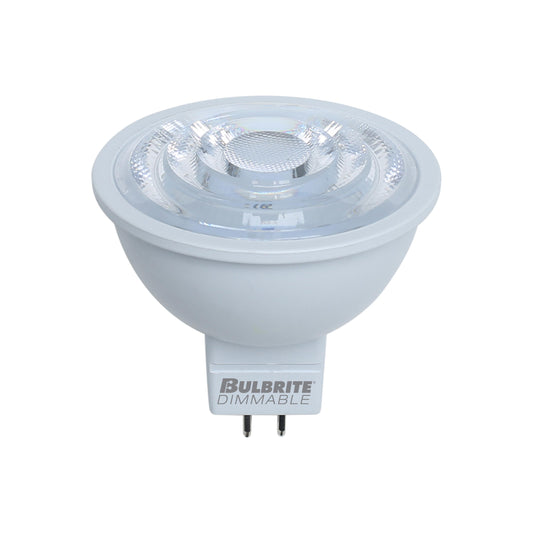 Bulbrite 771085 LED 6 Watt MR16 Light Bulb with a GU5.3 Base - 2700K (Warm White Light) 500 Lumens