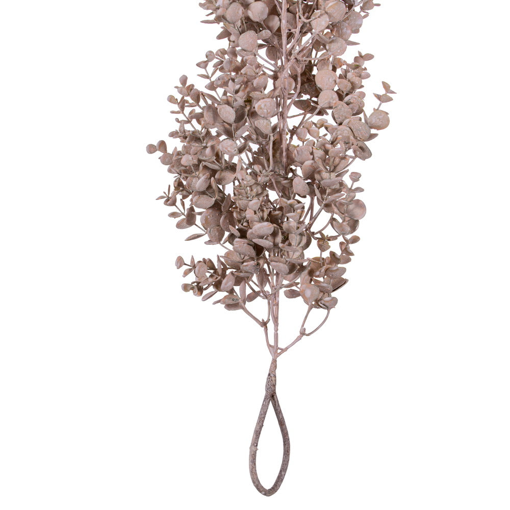Vickerman 59" Taupe Artificial Eucalyptus Garland.