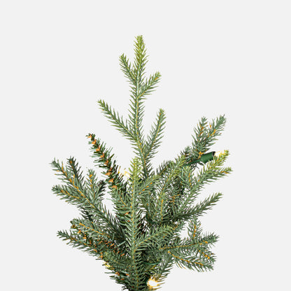 Vickerman 7.5' x 68" Bellevue Fraser Fir Artificial Christmas Tree with Warm White Mini Lights