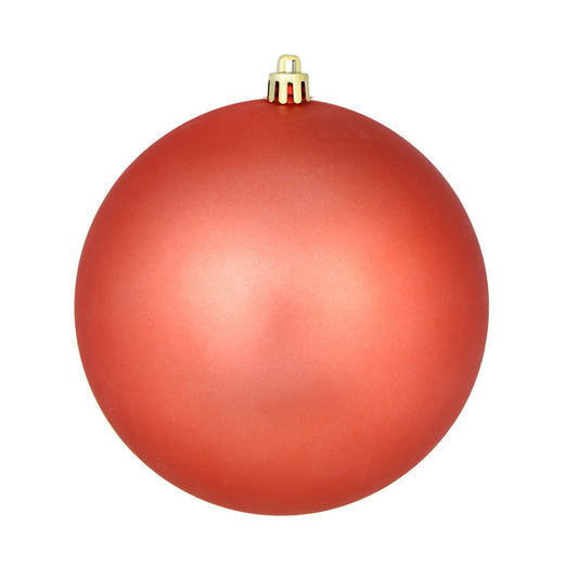 Vickerman 2.75" Coral Matte Ball Ornament 12 per Bag