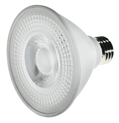 Damar PAR30 LED Short Neck Flood Light Bulb 8W 800 Lumen E26 Medium Base 5000K Bright White Ideal for Track & Recessed Spot Light Bulbs 120V Dimmable White Finish Pack of 6