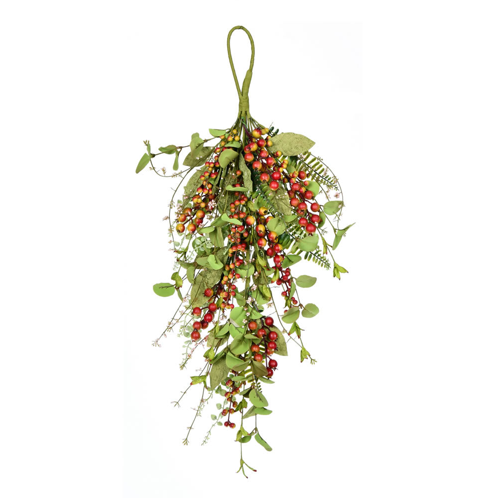Vickerman 24" Artificial  Mixed Fall Teardrop.