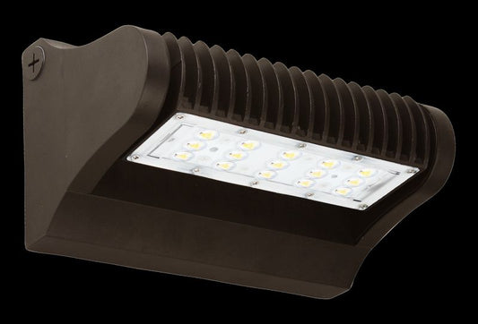 Westgate LED Rotatable Wall Packs, 120-277V, Outdoor Lighting, 40W, 5400 Lumens, 3000K, Dark Bronze Finish