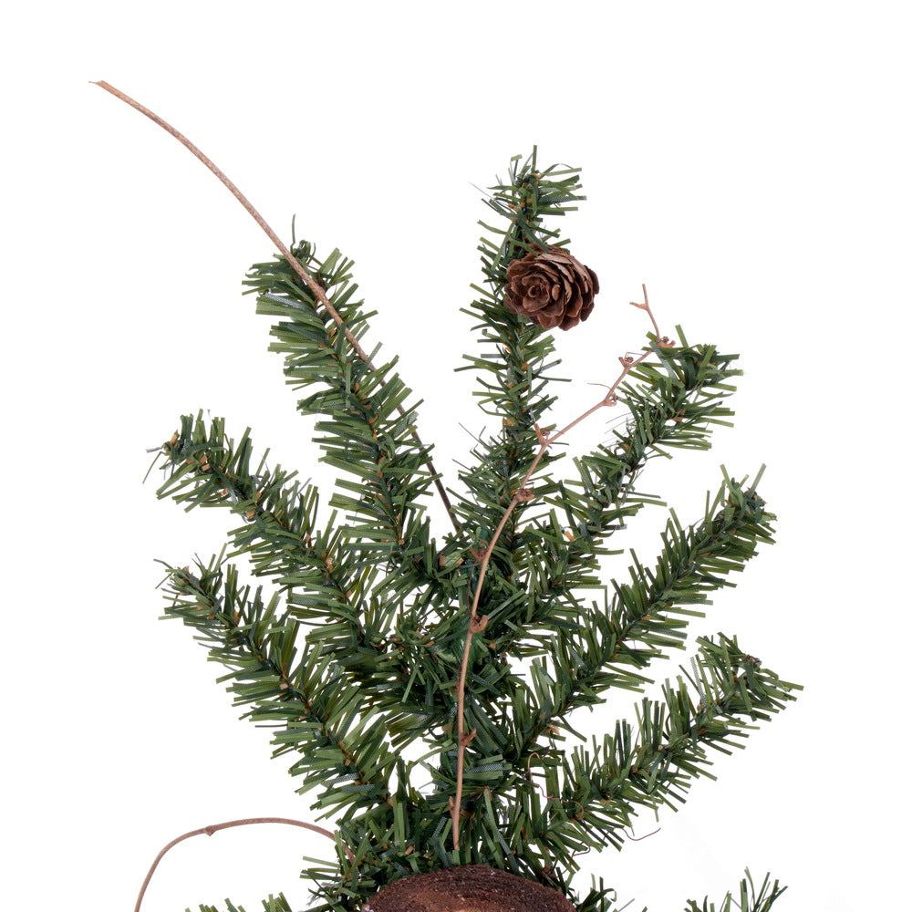 Vickerman 2' Alpine Artificial Christmas Tree Unlit