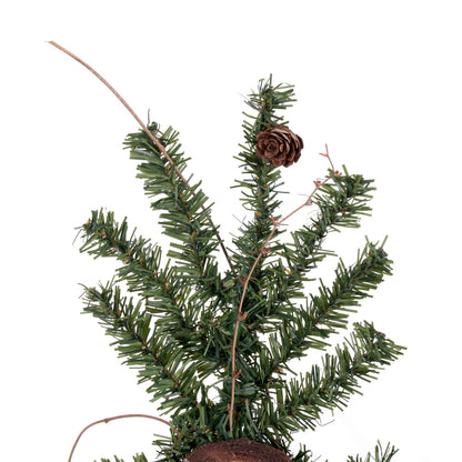 Vickerman 2' Alpine Artificial Christmas Tree Unlit