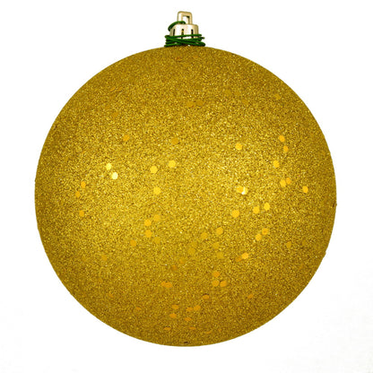 Vickerman 4.75" Medallion Sequin Ball Ornament 4 per Bag