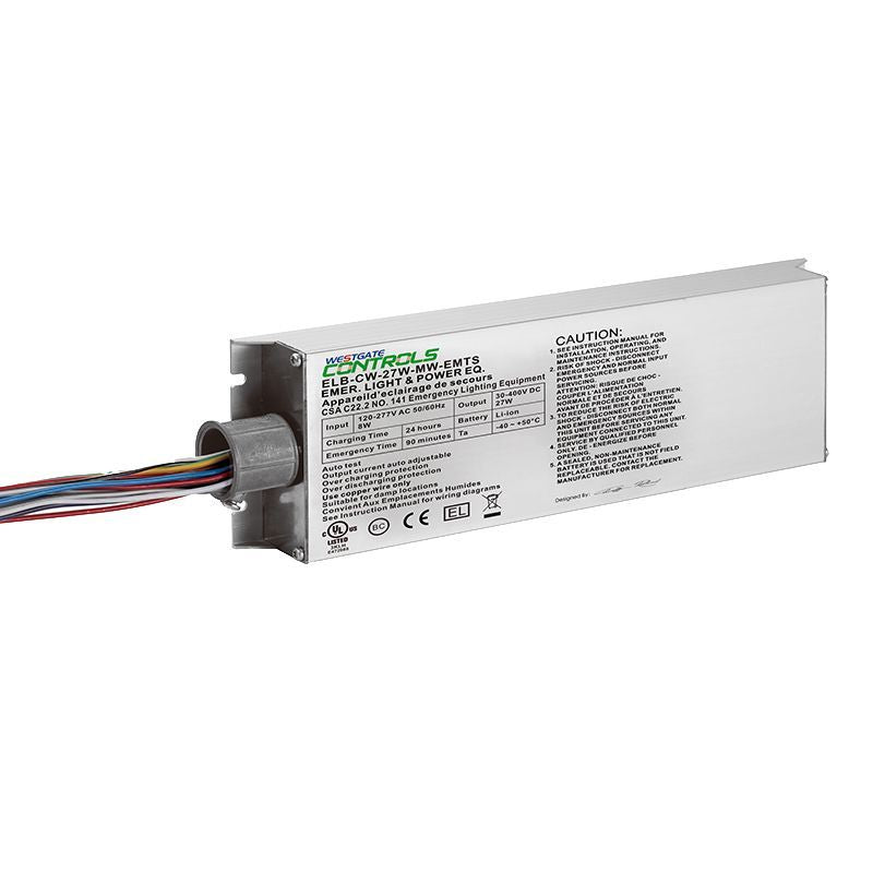 Westgate Cold-Weather LED Emergency Backup 27W Multi-Voltage Internal ...