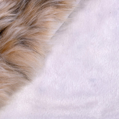 Vickerman 60" Snow Lynx Faux Fur Tree Skirt