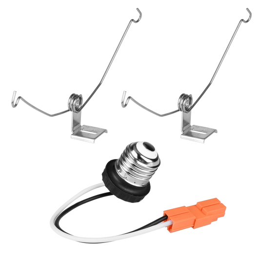ASD Lighting Retrofit Kit with E26 base and TP24 connector for LED Surface Mini Panel MPR MPS 7/9/12"