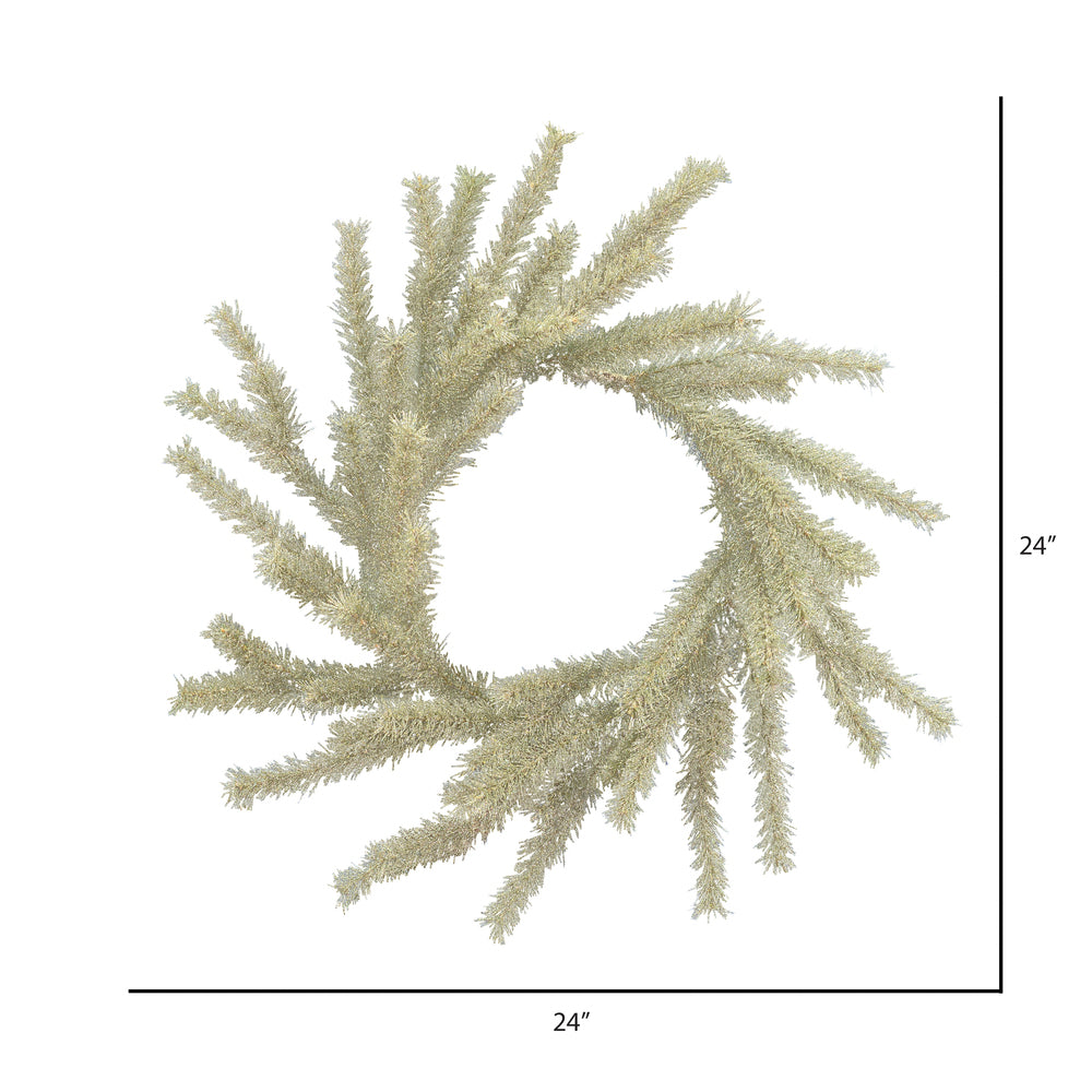 Vickerman 24" Langford Fir Artificial Christmas Wreath Unlit