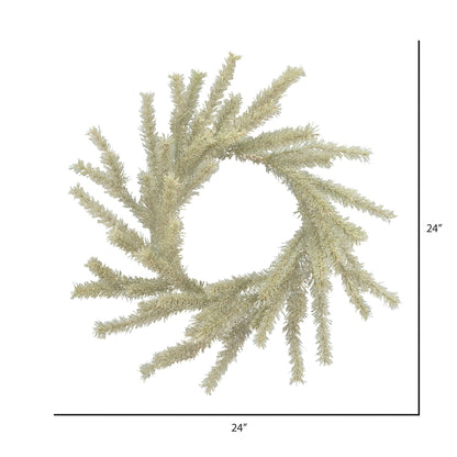 Vickerman 24" Langford Fir Artificial Christmas Wreath Unlit