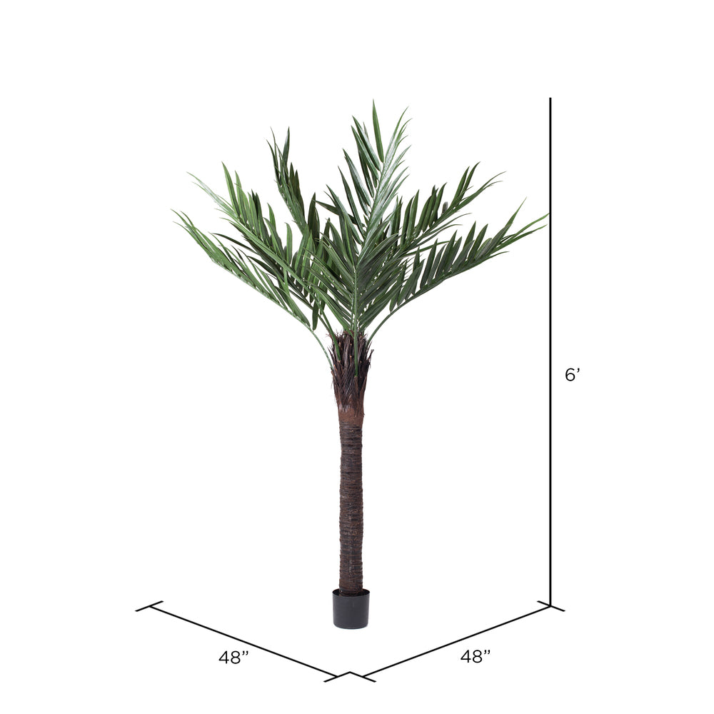 Vickerman 72" Artificial Kentia Palm.