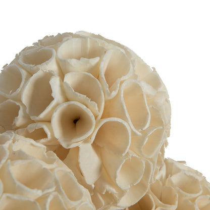Vickerman Natural Botanicals 4" Sola Crape Ball. Includes 25  pieces per Pack.