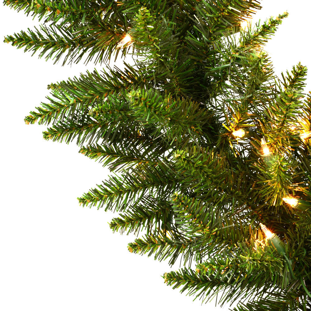 Vickerman 9' Camdon Fir Artificial Christmas Garland Clear Dura-lit Incandescent Mini Lights
