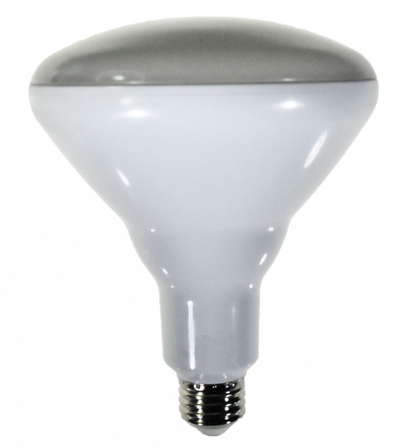 Damar BR40 LED Flood Light Bulb 15W 1100 Lumen E26 Medium Base 3000K Soft White for Interior Home Decor Kitchen Recessed Can Light Bulbs 120V 110° Beam Angle White Finish Pack of 3