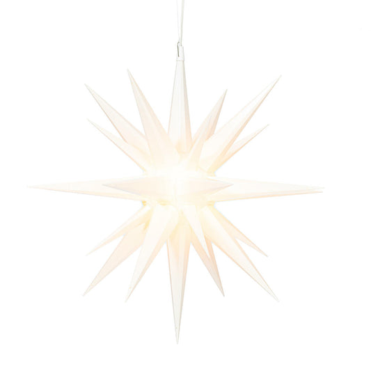 Vickerman 25" Deluxe LED White Moravian Star.
