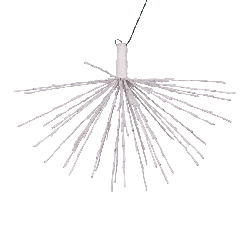 Vickerman 240Lt x 32" White Starburst Warm White 5mm LED Lights.