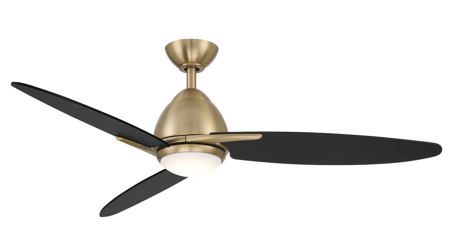 Wind River Fans Atlas 52 Inch Led Ceiling Fan, 14Watts, 3 Speeds, 120V, CCT Adjustable