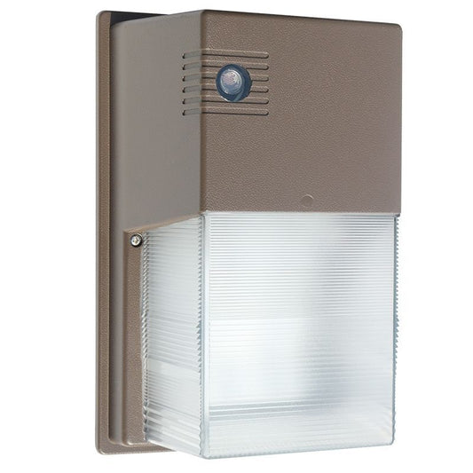 Westgate LED Non-Cutoff Wall Pack With Photocell, 120-277V(Photocell Prewired To 120V), Outdoor Lighting, 20W, 2050 Lumens, 4000K, Dark Bronze Finish