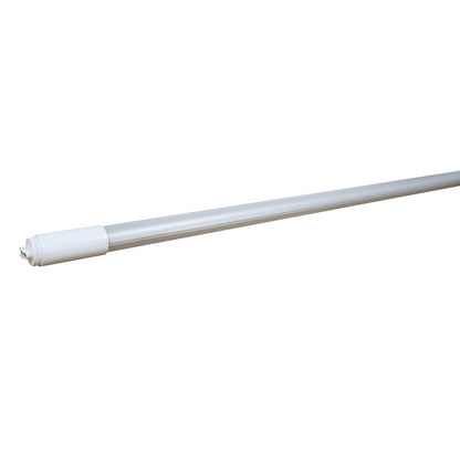 Damar- 8Ft T8 LED Tube Light Bulb Type B Ballast Bypass Single End 36W 5000 Lumens 5000K Bright White R17D Base with Rotating Ends 120-277VAC Pack of 10- Fluorescent Replacement for Garage Workshop