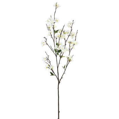 Vickerman 40" Artificial White Cherry Blossom Spray 3 per Pack.