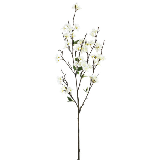 Vickerman 40" Artificial White Cherry Blossom Spray 3 per Pack.
