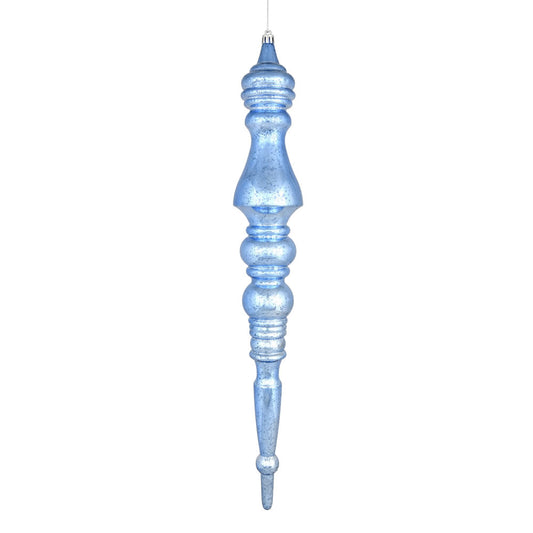 Vickerman 20" Periwinkle Mercury Finial