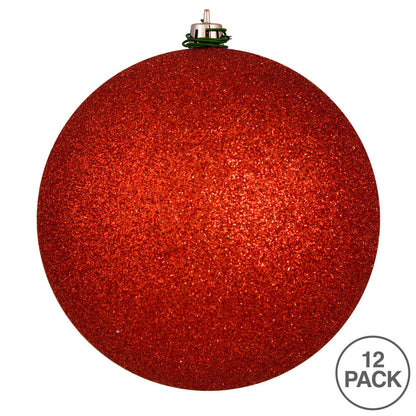 Vickerman 2.75" Bittersweet Glitter Ball Ornament 12 per Bag