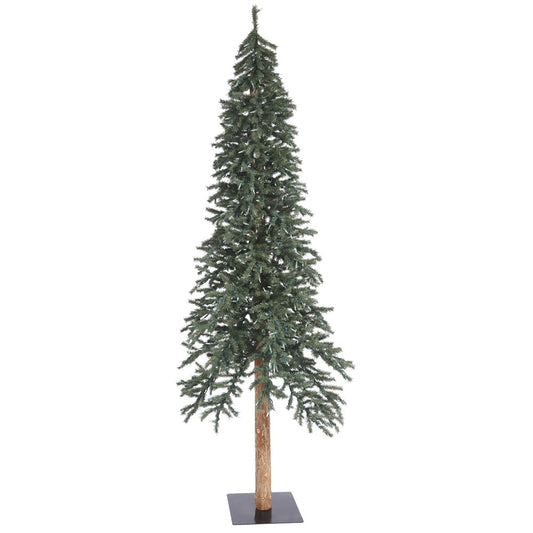 Vickerman 9' Natural Bark Alpine Artificial Christmas Tree Unlit