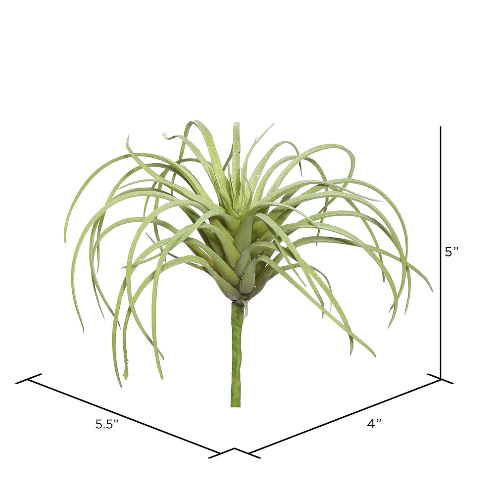 Vickerman 5" Artificial Green Tillandsia Pick 6 per Bag