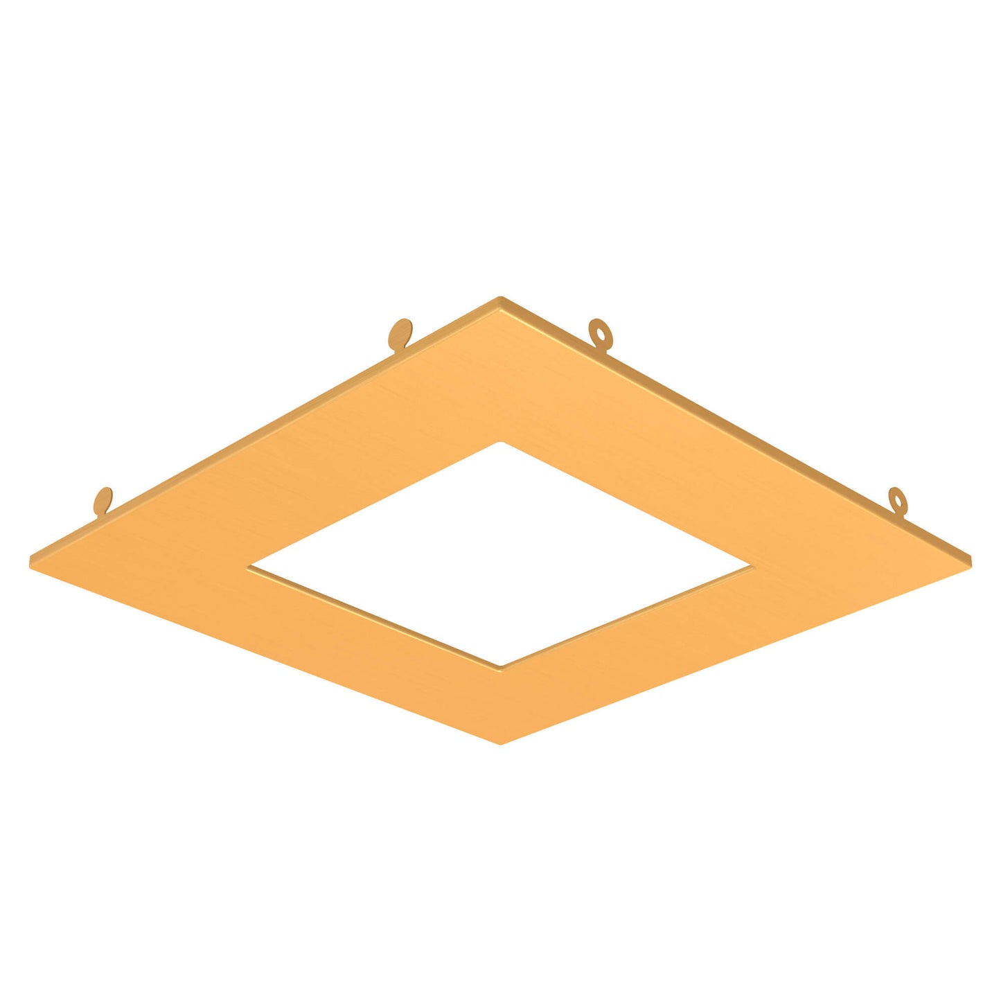 Dals Lighting Round/Square Recessed Panel Trim for 4"-6" Panel