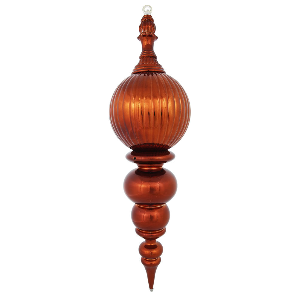 Vickerman 28" Copper Shiny Finial Ornament